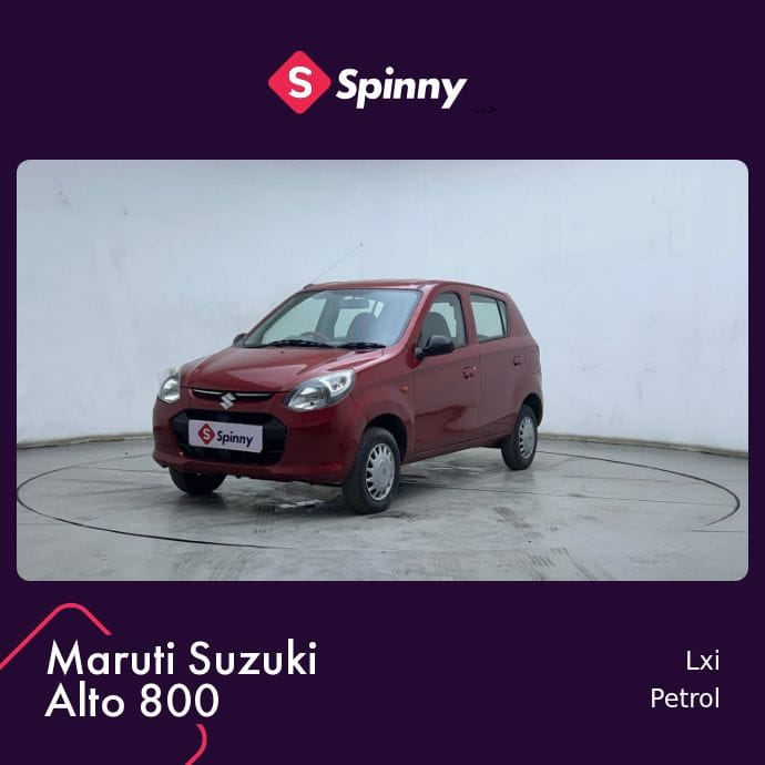 2015 Maruti Suzuki Alto 800 Lxi 2015 Maruti Suzuki Alto 800 Lxi