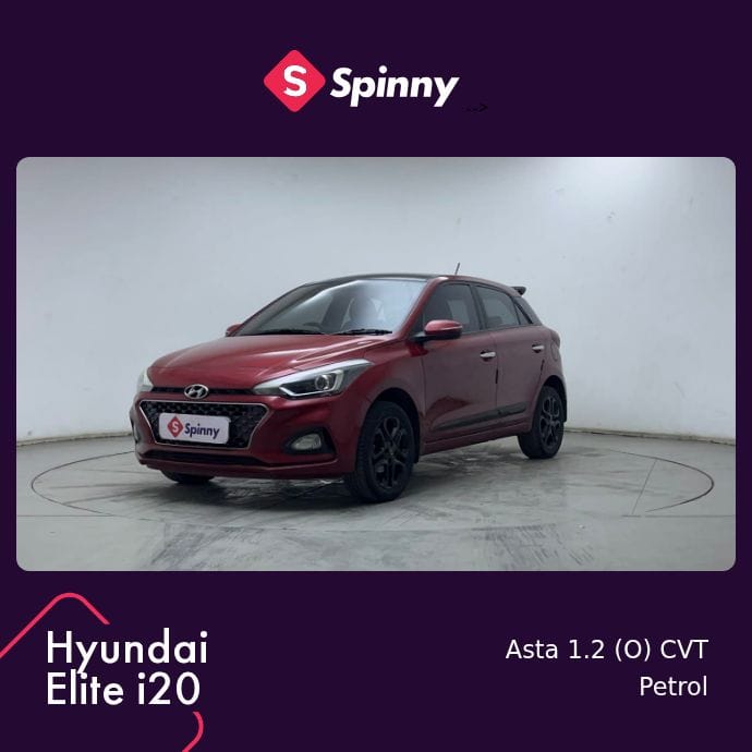 2019 Hyundai Elite i20 Asta 1.2 (O) CVT 2019 Hyundai Elite i20 Asta 1.2 (O) CVT