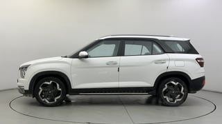 Used 2023 Hyundai Alcazar Platinum (O) 7 Seater 1.5 Diesel AT Diesel Automatic exterior LEFT SIDE VIEW