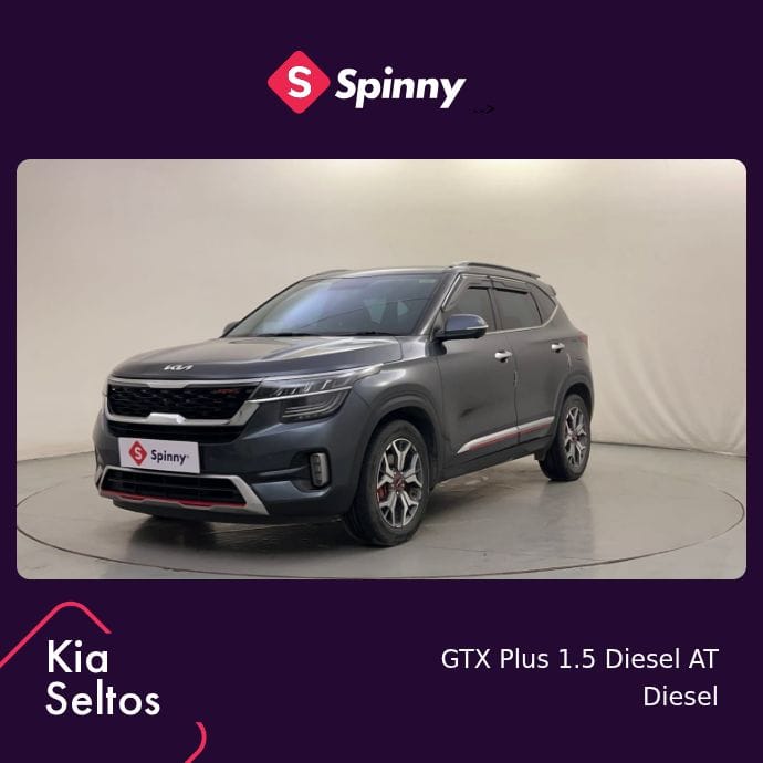 2022 Kia Seltos GTX Plus 1.5 Diesel AT