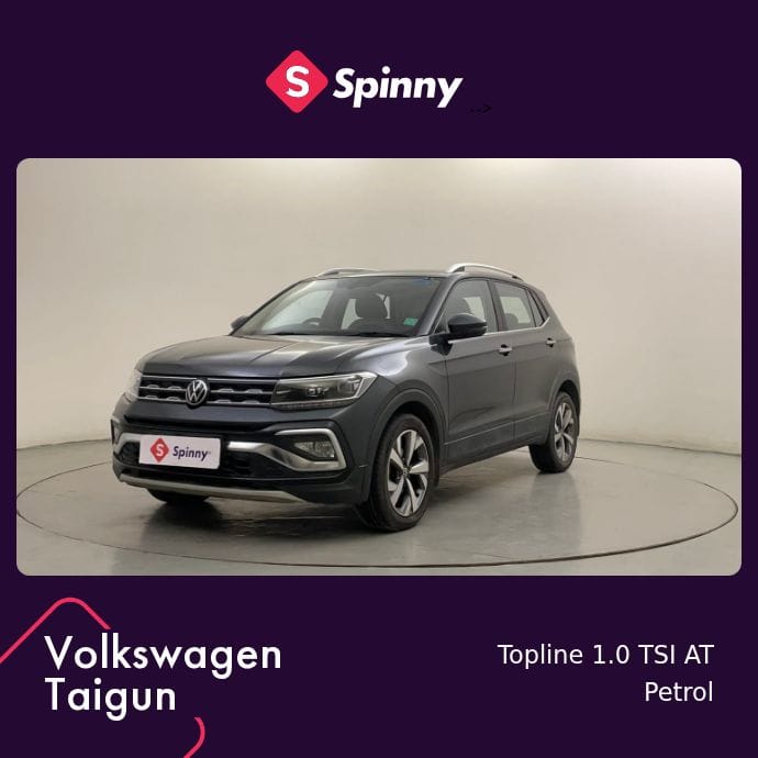 2022 Volkswagen Taigun Topline 1.0 TSI AT