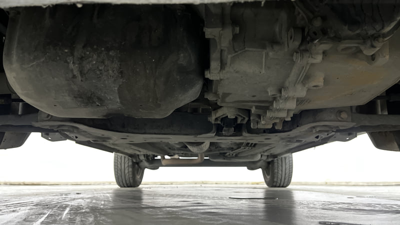 Used 2018 Ford EcoSport Titanium + 1.5L Ti-VCT AT Petrol Automatic extra FRONT LEFT UNDERBODY VIEW