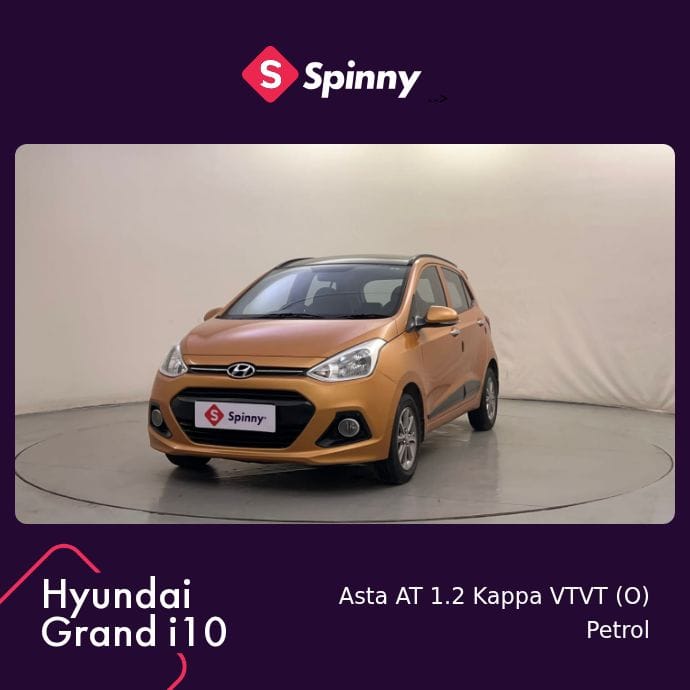 2016 Hyundai Grand i10 Asta AT 1.2 Kappa VTVT (O) 2016 Hyundai Grand i10 Asta AT 1.2 Kappa VTVT (O)