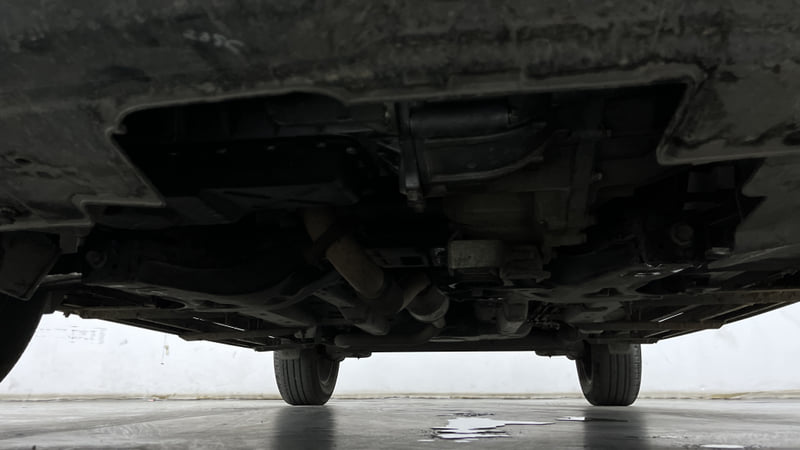 Used 2022 Tata Nexon XZ Plus Diesel Diesel Manual extra FRONT LEFT UNDERBODY VIEW