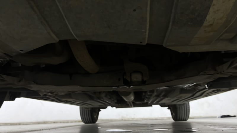 Used 2022 Maruti Suzuki Vitara Brezza [2020-2022] ZXI Plus Dual Tone Petrol Manual extra FRONT LEFT UNDERBODY VIEW
