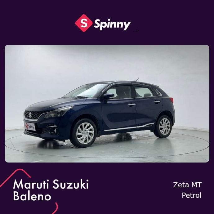 2022 Maruti Suzuki Baleno Zeta MT