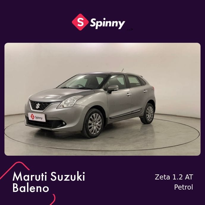 2018 Maruti Suzuki Baleno Zeta 1.2 AT