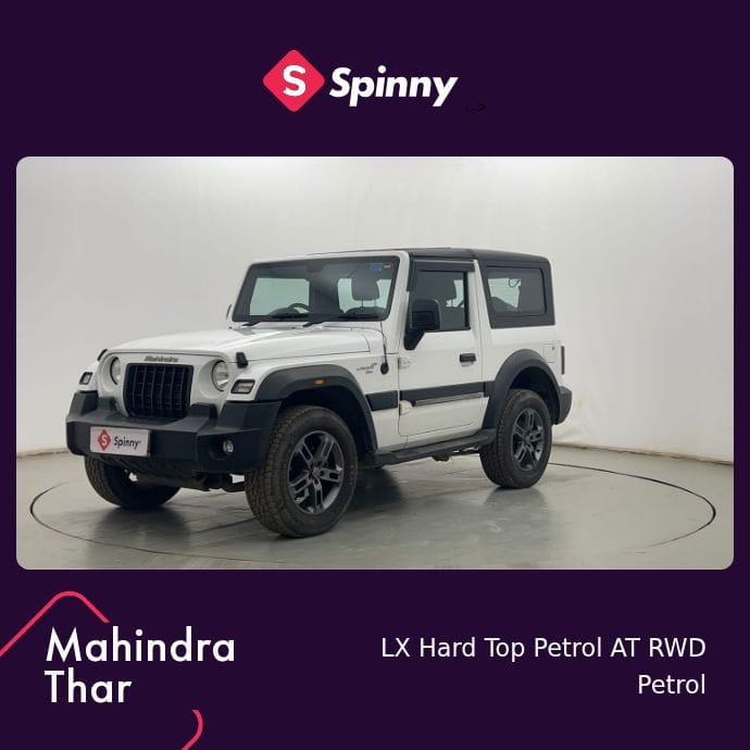 2023 Mahindra Thar LX Hard Top Petrol AT RWD 2023 Mahindra Thar LX Hard Top Petrol AT RWD