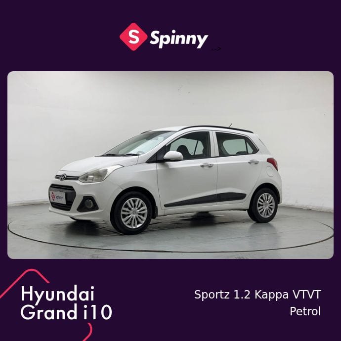 2014 Hyundai Grand i10 Sportz 1.2 Kappa VTVT 2014 Hyundai Grand i10 Sportz 1.2 Kappa VTVT