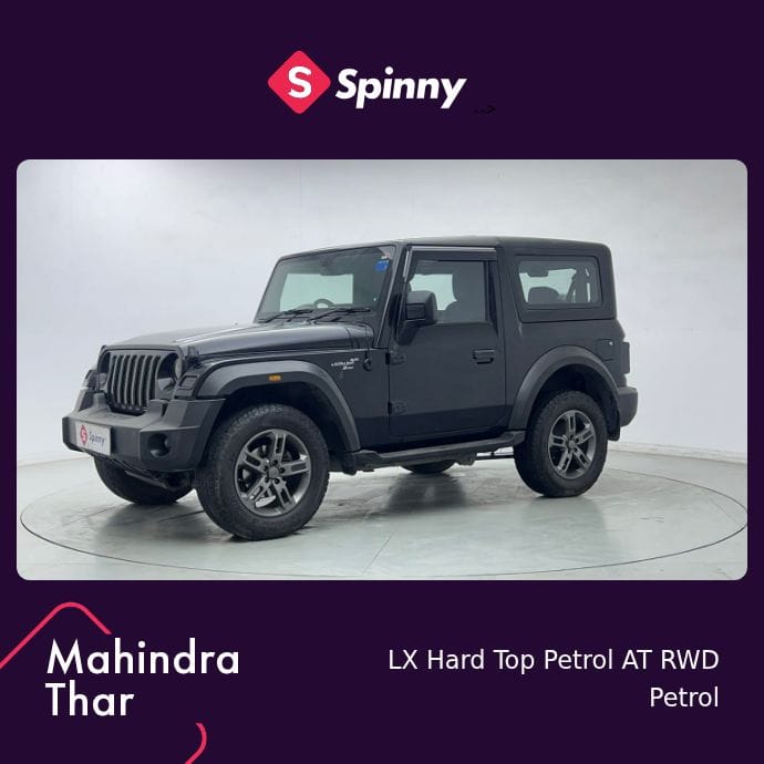 2023 Mahindra Thar LX Hard Top Petrol AT RWD