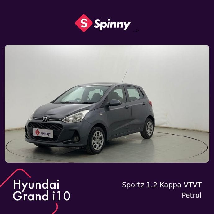 2017 Hyundai Grand i10 Sportz 1.2 Kappa VTVT 2017 Hyundai Grand i10 Sportz 1.2 Kappa VTVT
