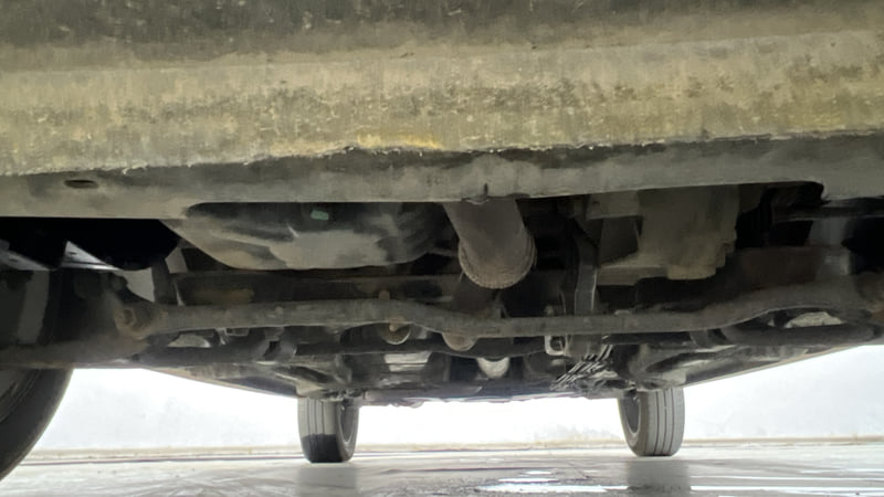 Used 2021 Tata Tiago XZ Plus Petrol Manual extra FRONT LEFT UNDERBODY VIEW