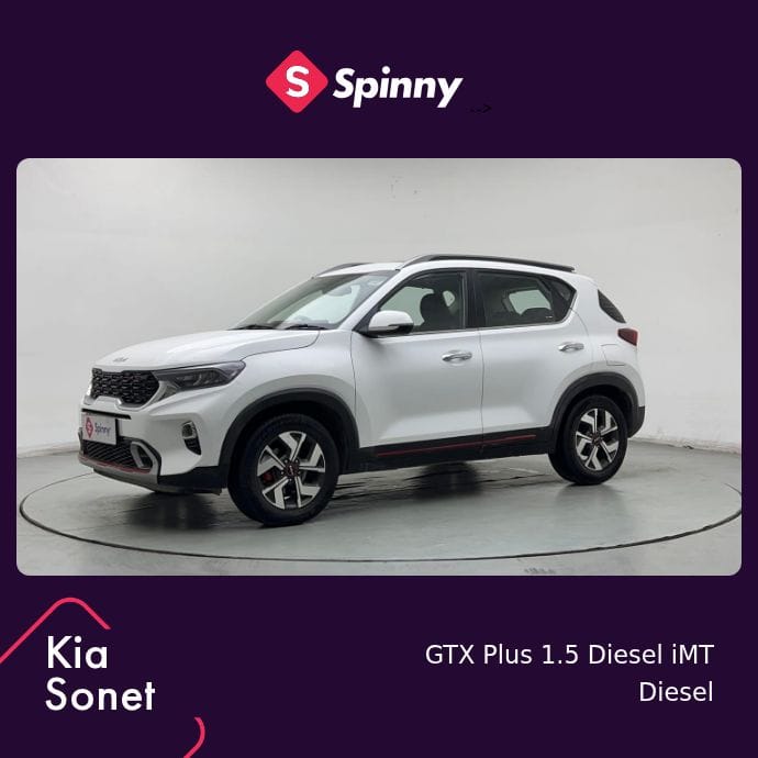 2023 Kia Sonet GTX Plus 1.5 Diesel iMT