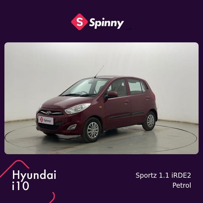 2016 Hyundai i10 Sportz 1.1 iRDE2 2016 Hyundai i10 Sportz 1.1 iRDE2