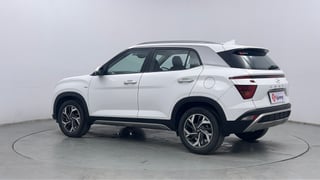 Used 2022 Hyundai Creta SX (O) 1.5 Petrol IVT Petrol Automatic exterior LEFT REAR CORNER VIEW