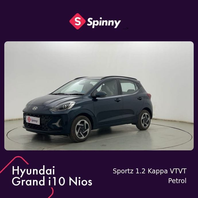 2023 Hyundai Grand i10 Nios Sportz 1.2 Kappa VTVT 2023 Hyundai Grand i10 Nios Sportz 1.2 Kappa VTVT