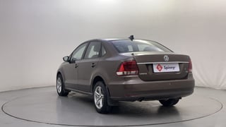 Used 2015 Volkswagen Vento Comfortline Petrol AT Petrol Automatic exterior LEFT REAR CORNER VIEW