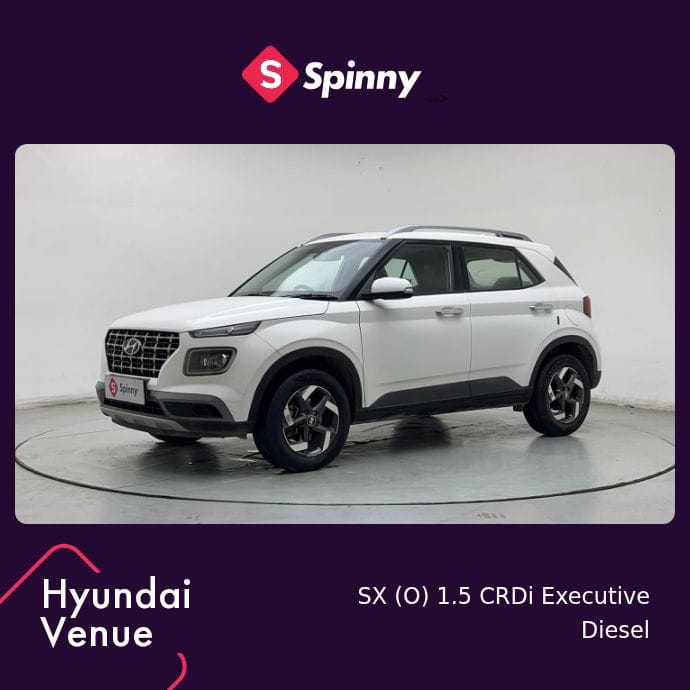 2021 Hyundai Venue SX (O) 1.5 CRDi Executive 2021 Hyundai Venue SX (O) 1.5 CRDi Executive