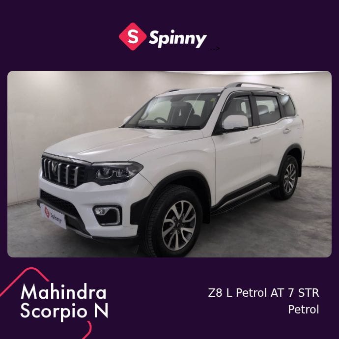 2023 Mahindra Scorpio N Z8 L Petrol AT 7 STR 2023 Mahindra Scorpio N Z8 L Petrol AT 7 STR