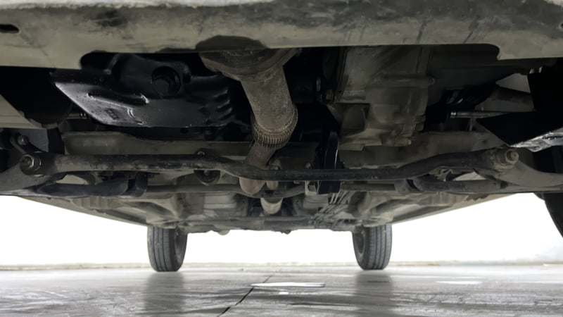Used 2023 Tata Tiago XZ Plus Dual Tone Petrol Manual extra FRONT LEFT UNDERBODY VIEW