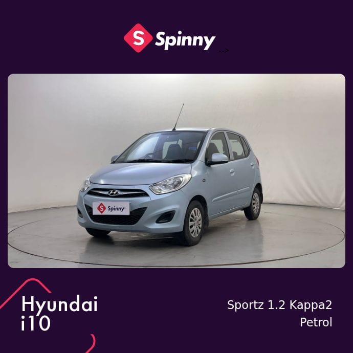 2013 Hyundai i10 Sportz 1.2 Kappa2