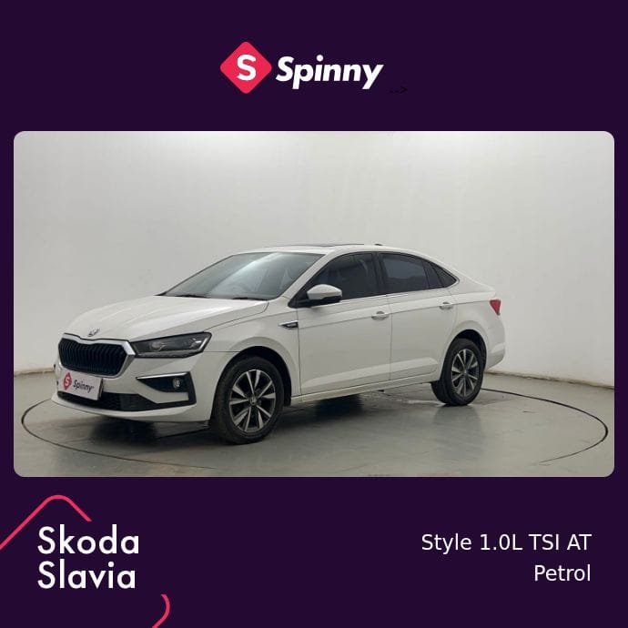 2022 Skoda Slavia Style 1.0L TSI AT 2022 Skoda Slavia Style 1.0L TSI AT