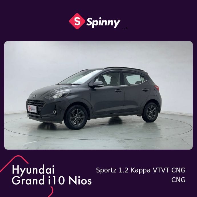 2022 Hyundai Grand i10 Nios Sportz 1.2 Kappa VTVT CNG 2022 Hyundai Grand i10 Nios Sportz 1.2 Kappa VTVT CNG