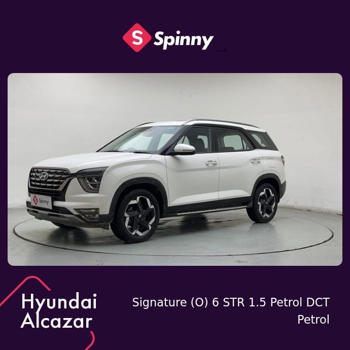 2023 Hyundai Alcazar Signature (O) 6 STR 1.5 Petrol DCT