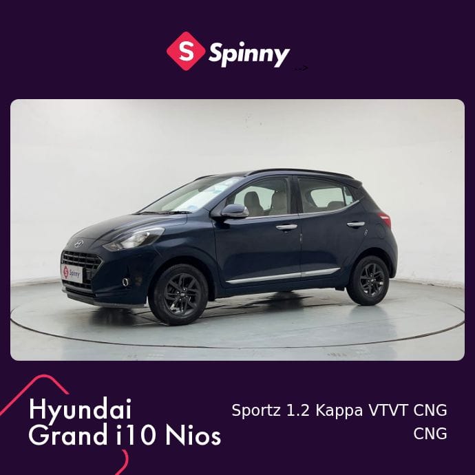 2022 Hyundai Grand i10 Nios Sportz 1.2 Kappa VTVT CNG 2022 Hyundai Grand i10 Nios Sportz 1.2 Kappa VTVT CNG