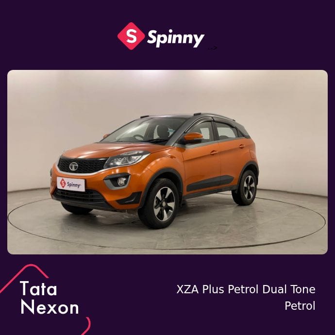 2018 Tata Nexon XZA Plus Petrol Dual Tone