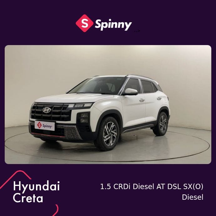 2024 Hyundai Creta 1.5 CRDi Diesel AT DSL SX(O)