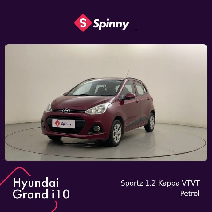 2015 Hyundai Grand i10 Sportz 1.2 Kappa VTVT 2015 Hyundai Grand i10 Sportz 1.2 Kappa VTVT