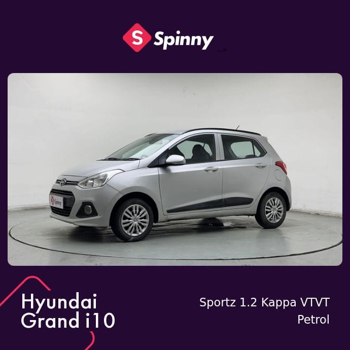 2015 Hyundai Grand i10 Sportz 1.2 Kappa VTVT 2015 Hyundai Grand i10 Sportz 1.2 Kappa VTVT