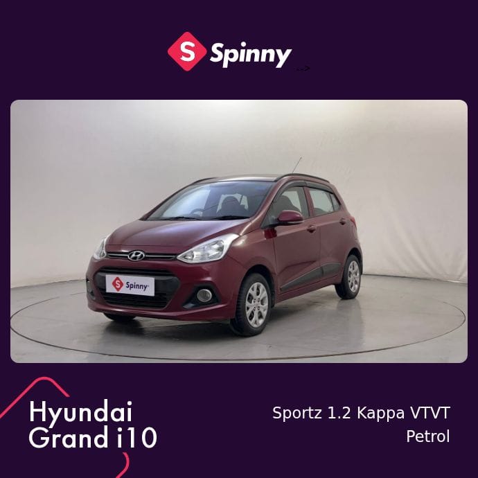2015 Hyundai Grand i10 Sportz 1.2 Kappa VTVT