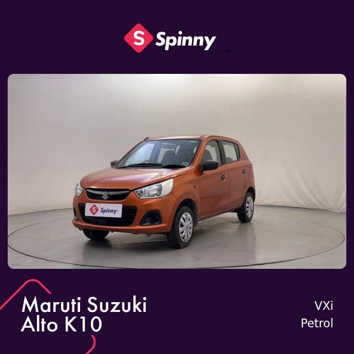 2015 Maruti Suzuki Alto K10 VXi 2015 Maruti Suzuki Alto K10 VXi