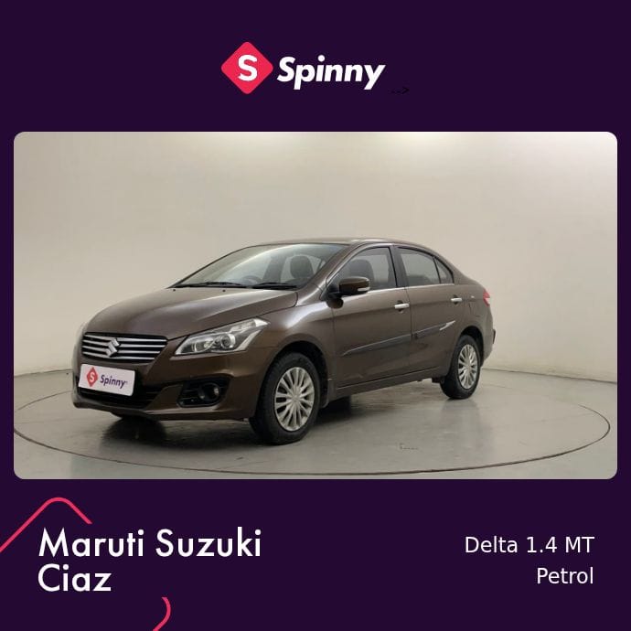 2017 Maruti Suzuki Ciaz Delta 1.4 MT