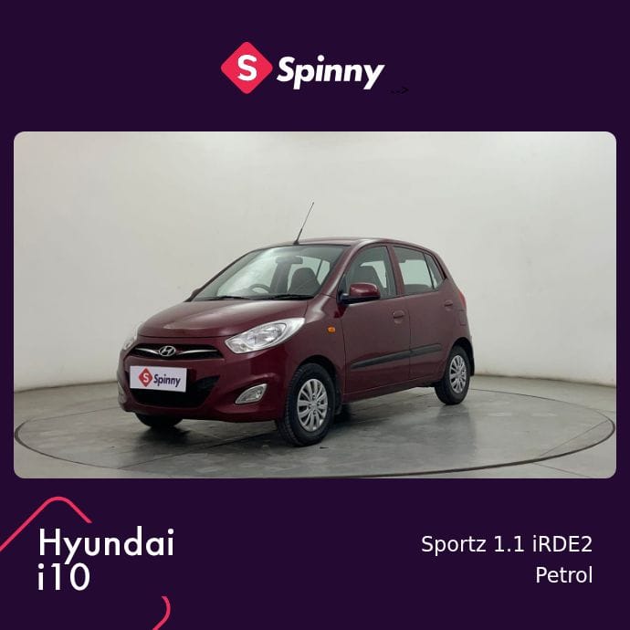 2016 Hyundai i10 Sportz 1.1 iRDE2 2016 Hyundai i10 Sportz 1.1 iRDE2
