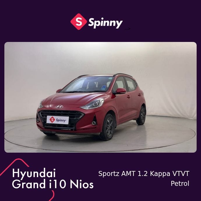 2021 Hyundai Grand i10 Nios Sportz AMT 1.2 Kappa VTVT 2021 Hyundai Grand i10 Nios Sportz AMT 1.2 Kappa VTVT