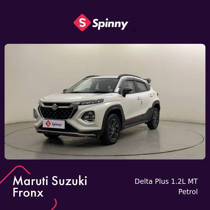 2025 Maruti Suzuki Fronx Delta Plus 1.2L MT 2025 Maruti Suzuki Fronx Delta Plus 1.2L MT