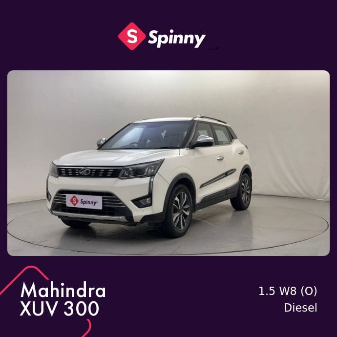2019 Mahindra XUV 300 1.5 W8 (O) 2019 Mahindra XUV 300 1.5 W8 (O)