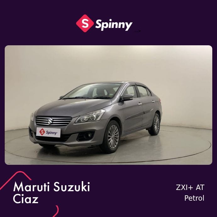 2016 Maruti Suzuki Ciaz ZXI+ AT