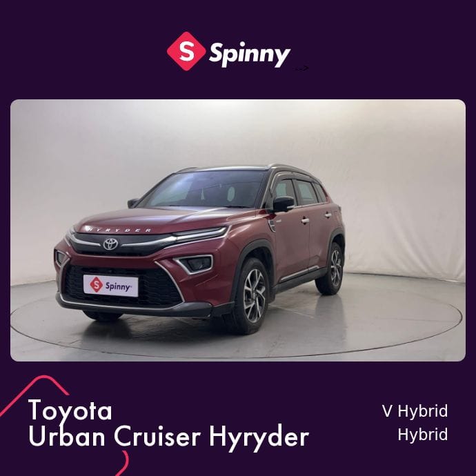 2024 Toyota Urban Cruiser Hyryder V Hybrid 2024 Toyota Urban Cruiser Hyryder V Hybrid
