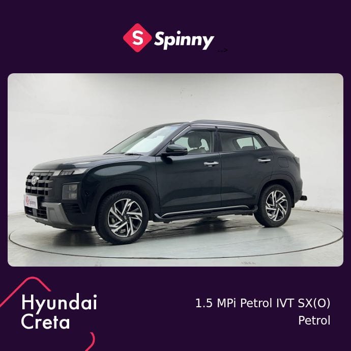 2024 Hyundai Creta 1.5 MPi Petrol IVT SX(O)