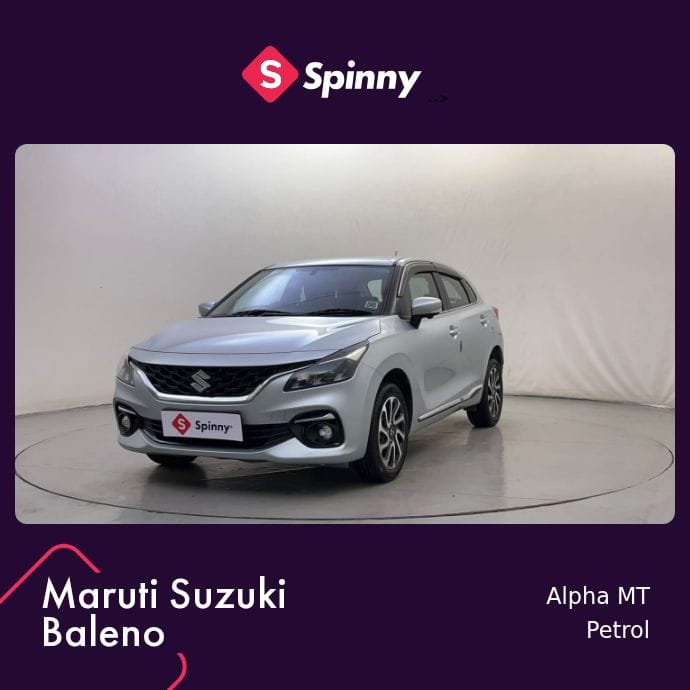 2023 Maruti Suzuki Baleno Alpha MT