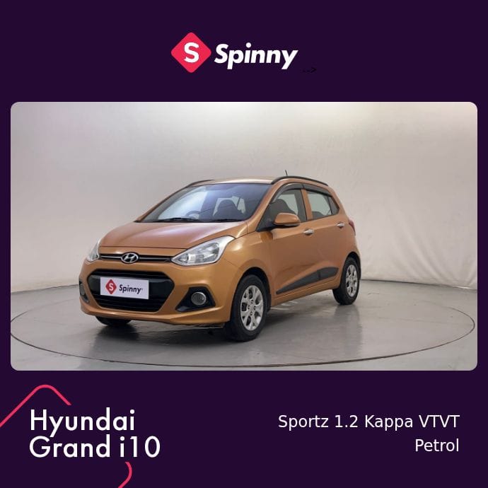 2013 Hyundai Grand i10 Sportz 1.2 Kappa VTVT
