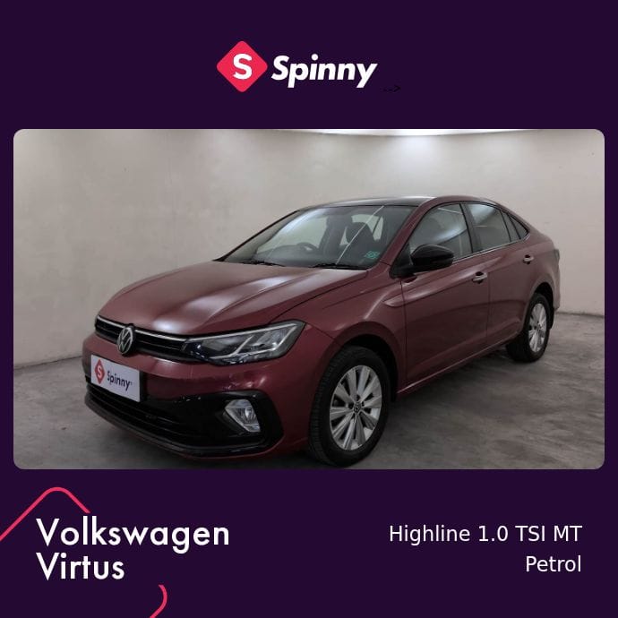 2023 Volkswagen Virtus Highline 1.0 TSI MT 2023 Volkswagen Virtus Highline 1.0 TSI MT