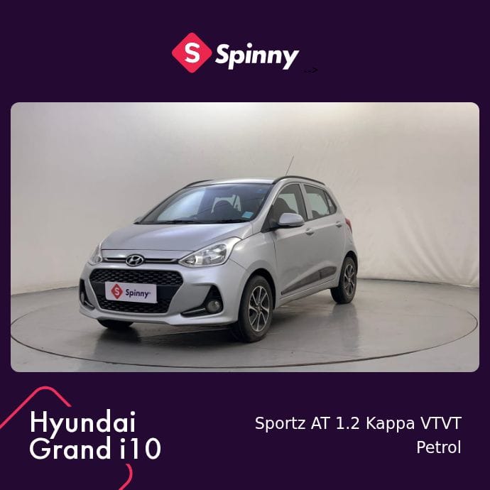 2018 Hyundai Grand i10 Sportz AT 1.2 Kappa VTVT 2018 Hyundai Grand i10 Sportz AT 1.2 Kappa VTVT
