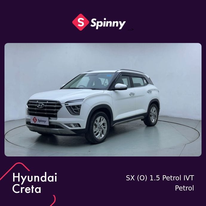 2022 Hyundai Creta SX (O) 1.5 Petrol IVT 2022 Hyundai Creta SX (O) 1.5 Petrol IVT