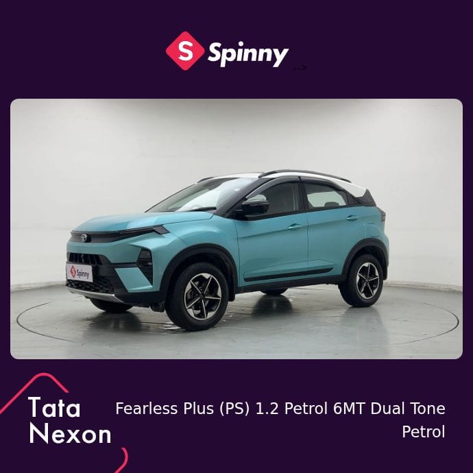 2025 Tata Nexon Fearless Plus (PS) 1.2 Petrol 6MT Dual Tone