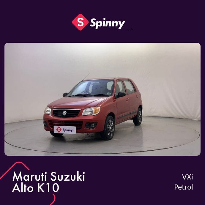2014 Maruti Suzuki Alto K10 VXi 2014 Maruti Suzuki Alto K10 VXi